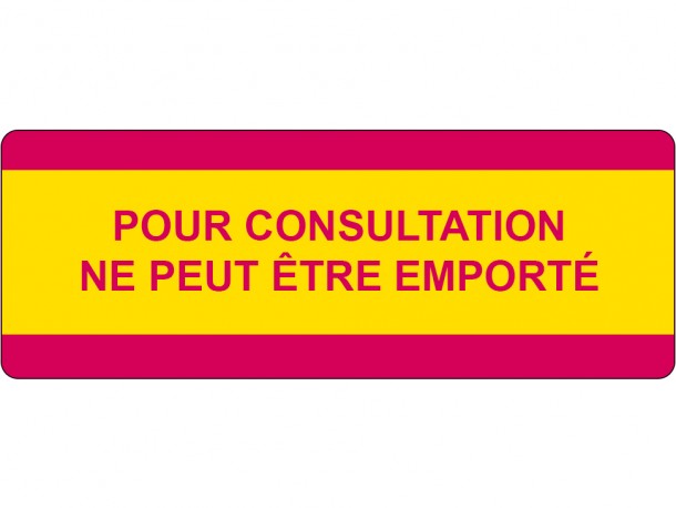 Étiquettes de classification - Pour consultation