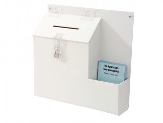 Boîte à suggestion en Coroplast