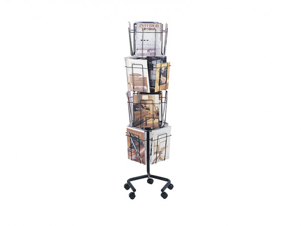 Rotating Magazine Stand