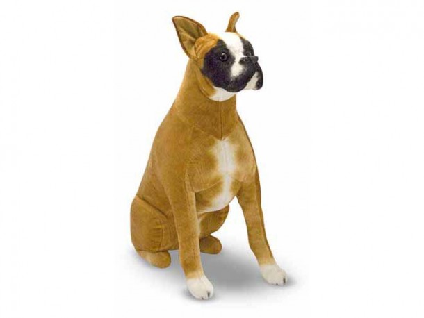 Toutou géant en peluche de Melissa And Doug - Boxer