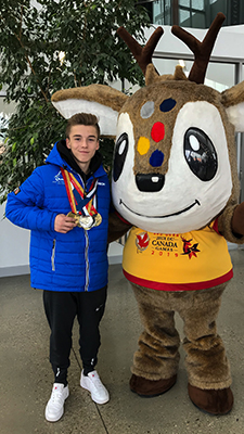 Médailles au Jeux du Canada 2019